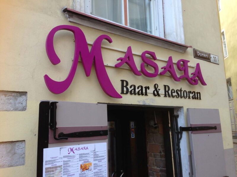 Masala-valgusreklaam