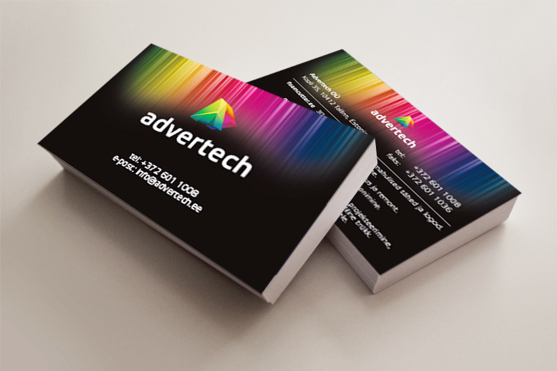 Kahepoolsed visiitkaardid