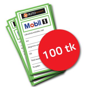 100 шт. наклеек для замены масла с вашим логотипом