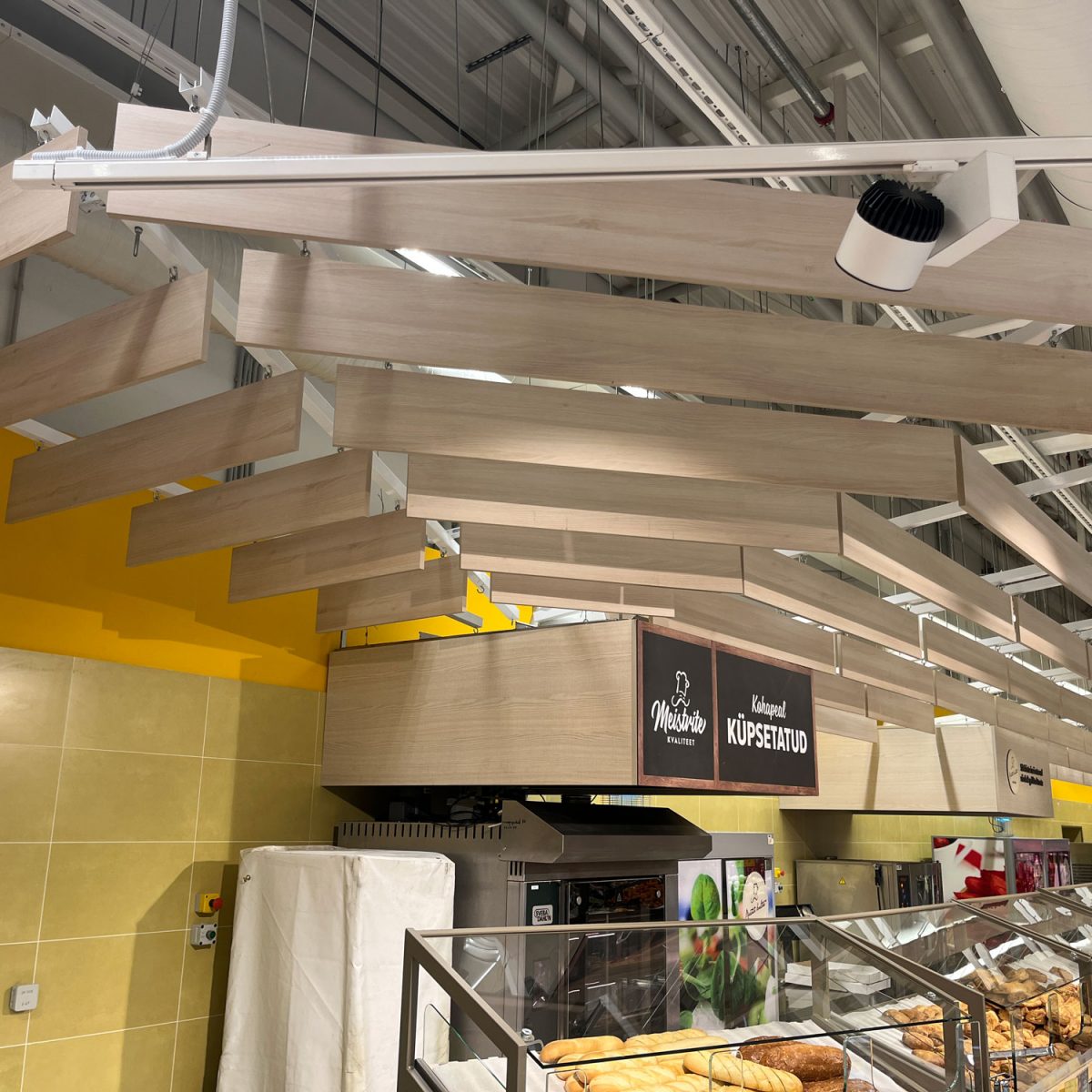 Lamella-ceiling Lamella-ceiling